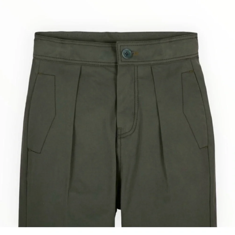 Zara Olive Green Kids Trousers - Picture 3 of 14